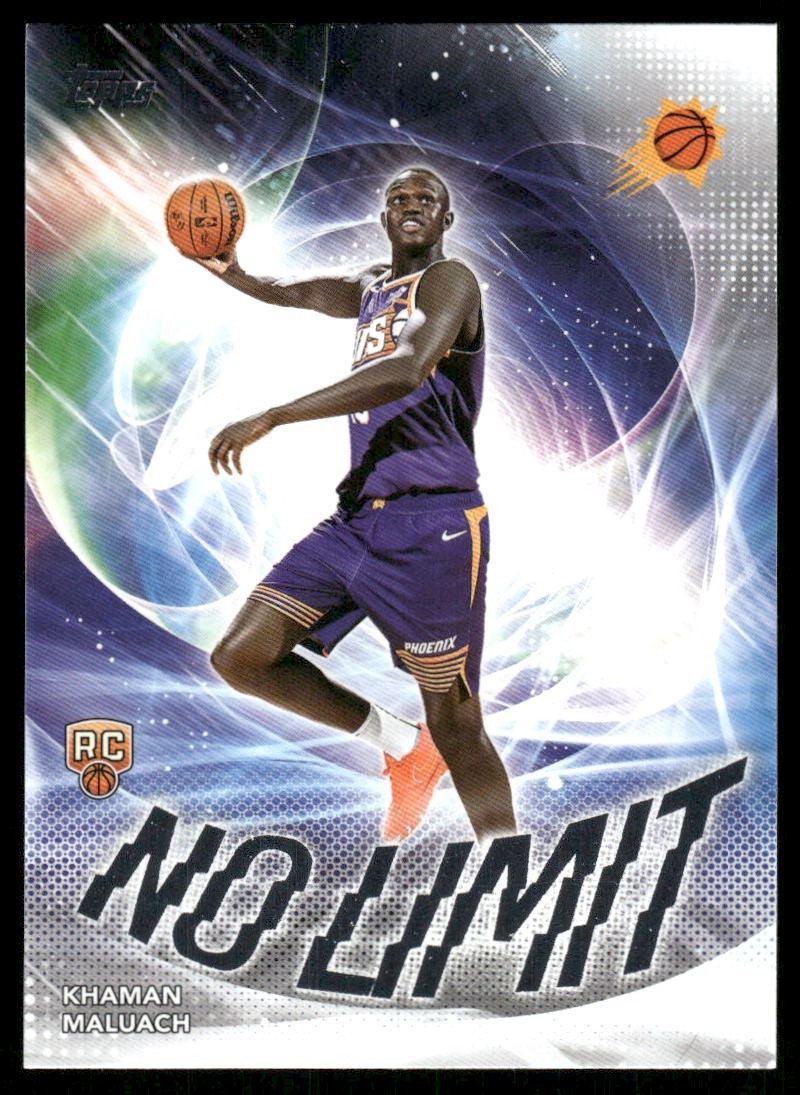 2025-26 Topps - No Limit Khaman Maluach #NL-10 (RC)