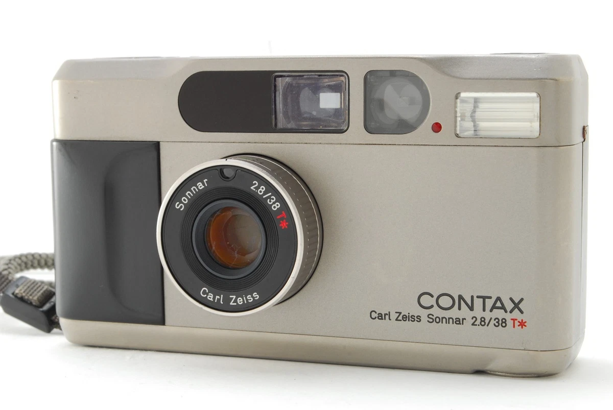 CONTAX CONTAX T2 動作品 T2 チタンクローム 動作品 並上 CONTAX T2