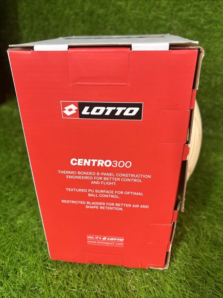 Balón de fútbol Lotto Centro 300 termovinculado 8 paneles talla 5 NUEVO Foto 3 de 4