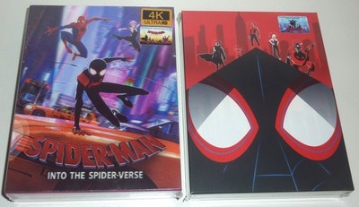 SPIDER-MAN INTO THE SPIDER-VERSE FILMARENA FULLSLIP 4K BLU-RAY STEELBOOK NEU OVP