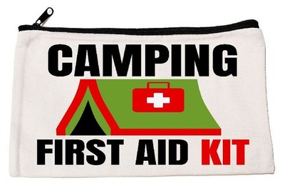 Camping First Aid Kit Canvas Zipper Bag (empty) ZB11