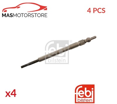 GLÜHKERZE GLÜHKERZEN FEBI BILSTEIN 31248 4PCS A FÜR VOLVO S40 II,V50,C30 1.6L