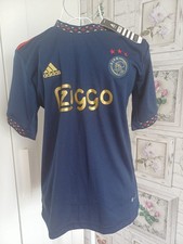 Image of Ajax Amsterdam 2022/23 Replica Away Football Shirt 9-10 Years