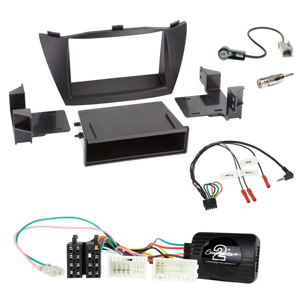 Blaupunkt Lenkrad MP3 CD Bluetooth USB Autoradio für Hyundai ix35 2010-2013 schw - Bild 3 von 4