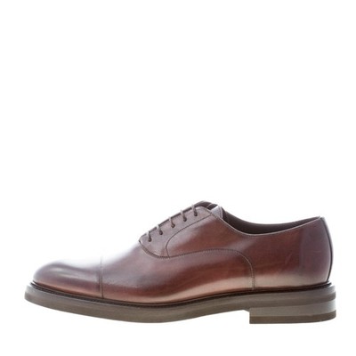 JEROLD WILTON herren schuhe dunkelbraun leder oxford made in Italy vintage