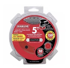 Diablo 5 in. 150 Grit Hook & Lock Sanding Dis...