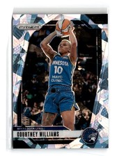 Courtney Williams 2024 Panini Prizm WNBA Ice Prizms #79 Minnesota Lynx