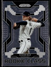 2022 Panini Prizm #RC-12 Shane Baz Rookie Class Silver Prizm Rays Card 1803M