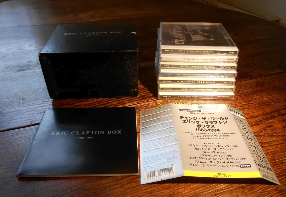Eric Clapton Box 1983 - 1994 JAPAN BOX-SET - Bild 3 von 3