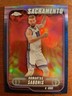 2024-25 Topps Chrome Domantas Sabonis Blue Refractor #153 Sacramento Kings NBA