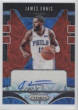 2019-20 Panini Prizm Signatures Choice Prizm James Ennis #SG-JEN Auto 0cv