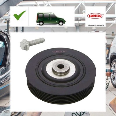 Corteco Riemenscheibe, Kurbelwelle Renault KANGOO Express (FC0/1_)