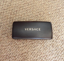Versace Authentic Hard Eyeglasses Case in Black