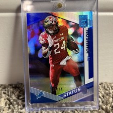 2019 Panini Donruss Elite - Rookies Ty Johnson /24 (RC)