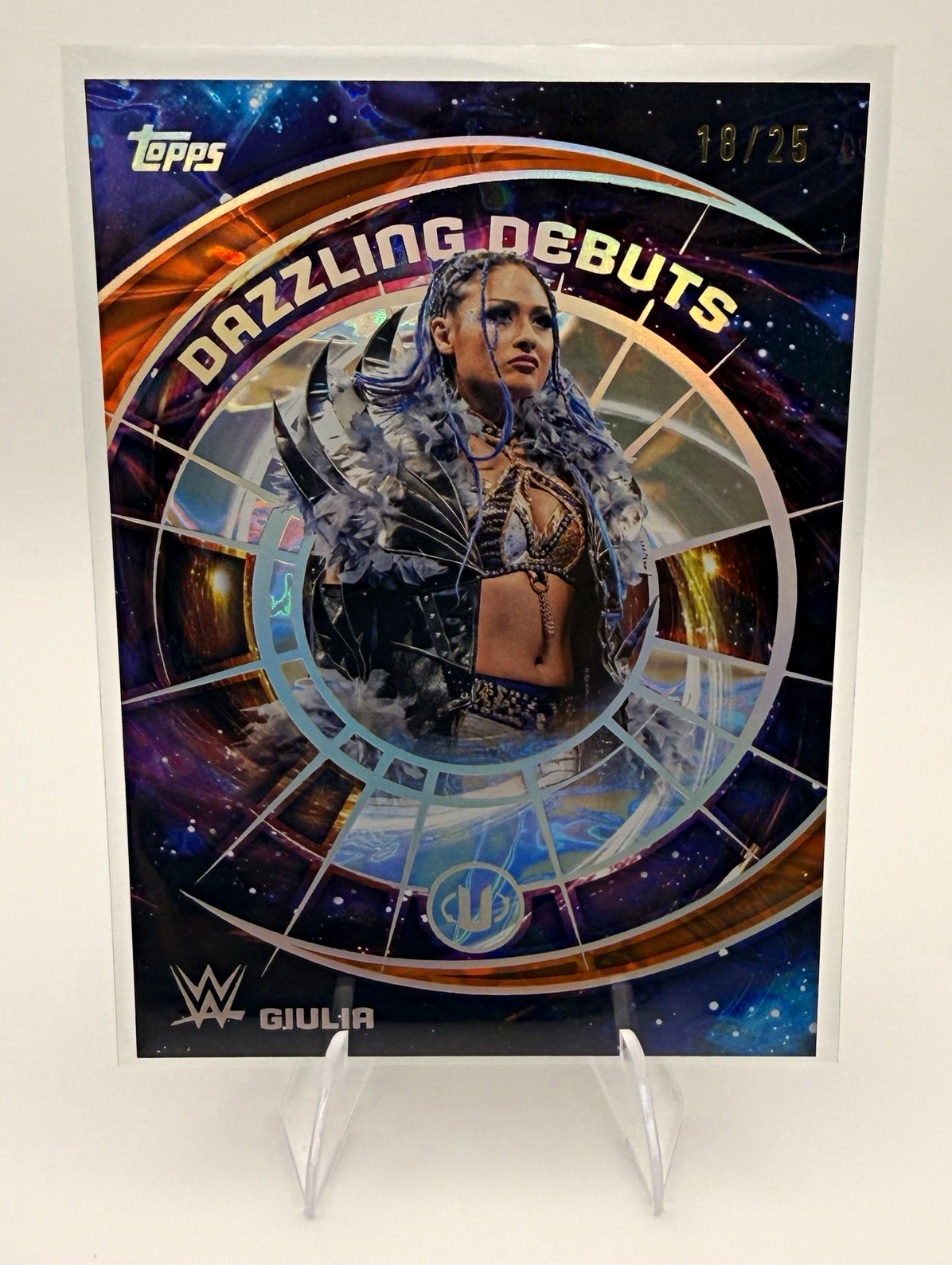 2026 Topps WWE Universe Dazzling Debuts Giulia #DD-9 18/25