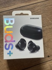 Samsung Galaxy Buds Plus Wireless Earbud BLACK Headphones - New open box