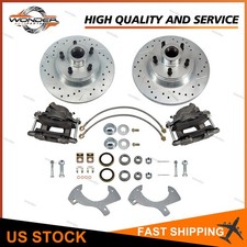For 1957 1958 - 1968 Ford Full-size Galaxie 500 Brand New Front Disc Brake Kit