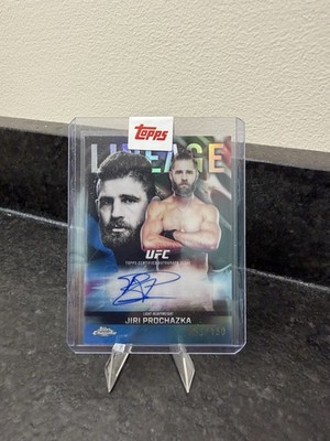 2026 Topps Chrome UFC Jiri Prochazka Blue Lineage Auto #/150 REDEMPTION