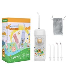 Water Flosser,3 Modes Cordless Portable Water Teeth Cleaner,4 Replaceable Noz...