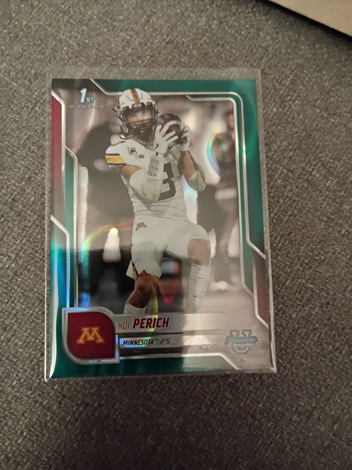 2025 Bowman Chrome U Teal Lava KOI PERICH (1st) #116 Minnesota