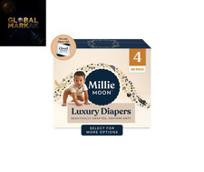 Millie Moon Luxury Diapers, Size 4, 66 Count Select for More Options