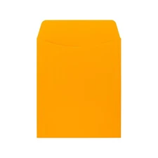 Hygloss 30 Library Card Pockets 3.5x5 Inch - Non-Adhesive Pocket Envelopes - But