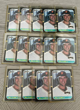 LOT OF (14) 1987 DONRUSS WILL CLARK ROOKIES RC #66