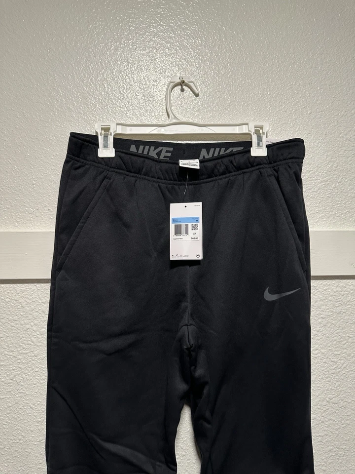 932255-010 Pantalones de Correr de Entrenamiento Cónicos Nike Para Hombre Talla M Foto 2 de 4