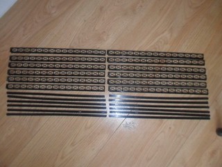 Collection of R660 Elevated Track Fencing for Hornby OO Gauge Model Railway Sets