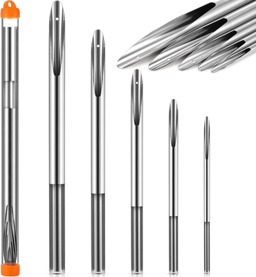 #ad Set of 5 Rope Splicing Tools Braided Rope Splicing FID Kit Stainless Steel Knott $43.99