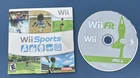 Nintendo Wii 2006 Sports Game In Cardboard Sleeve W/ Manual , plus Wii fit disc