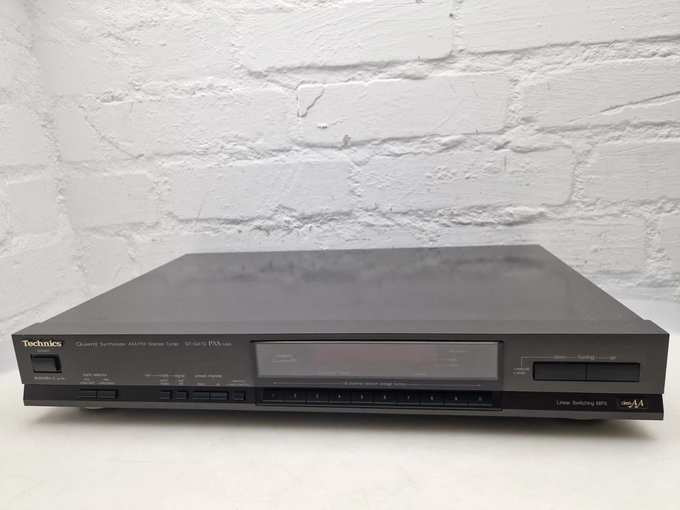 Technics ST-G470 Quartz Synthesizer AM/FM Stereo Tuner – Hergestellt in Japan - Bild 2 von 4