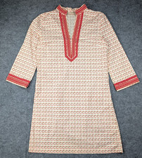 Tory Burch Shift Dress Womens 6 Old Money Retro Timeless Relaxed Cotton Resort