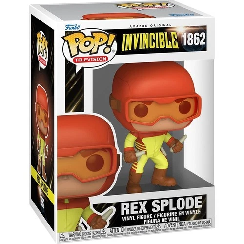Funko Pop! Invincible - Rex Splode #1862 With Protector - New