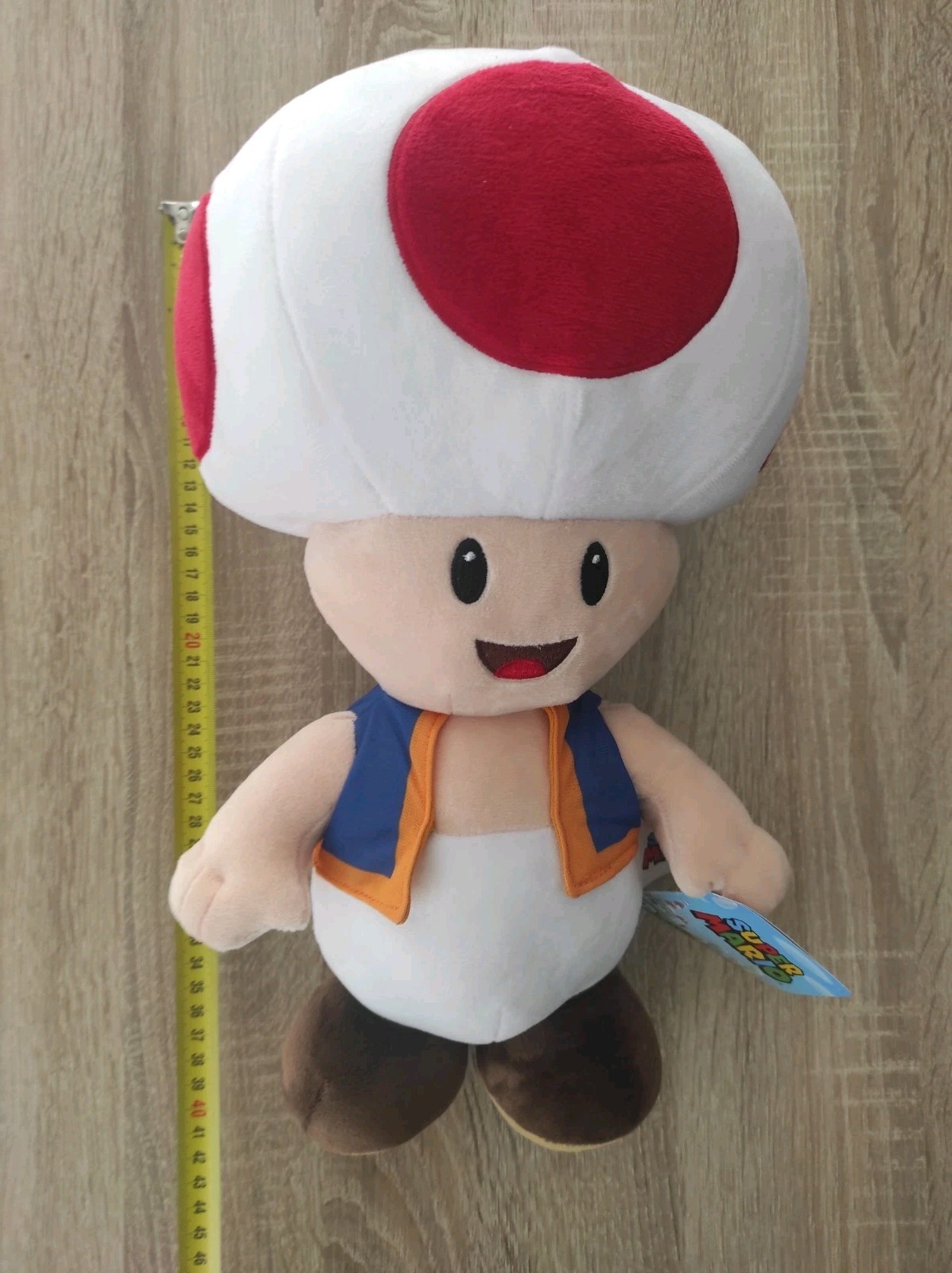 Peluche Toad Super Mario Nintendo Simba de 20 cm