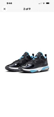 Size 9 - Air Jordan Stay Loyal 3 Black University Blue for sale