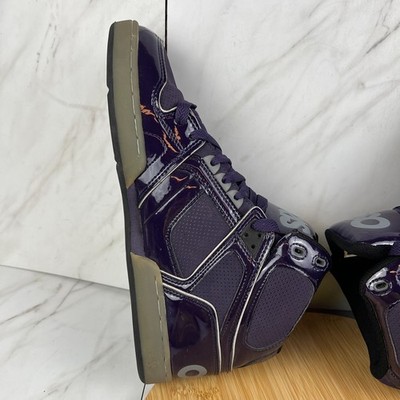 New Osiris NYC 83 ULT Mens Size 12 Purple High Top Skate 