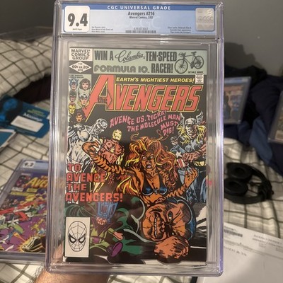 Avengers # 216 Cgc Universal Grade 9.4 February 1982