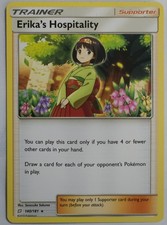 Erika's Hospitality 140/181 - Team Up - Non Holo Rare Pokemon Card - Near Mint 