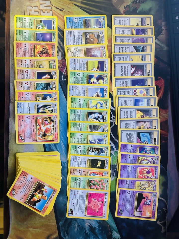 Complete Pokémon Gym Challenge Common Uncommon Set NM-LP WOTC Vintage Original - Image 2 of 3