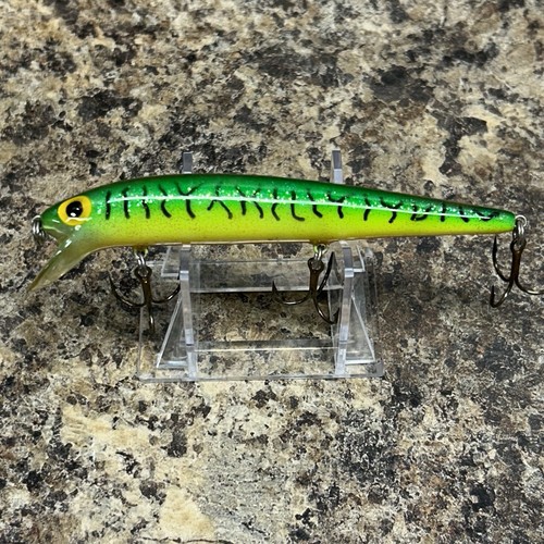 Vintage Storm Thunderstick - Suspending Glitter Firetiger - Pre Rapala Jerkbait