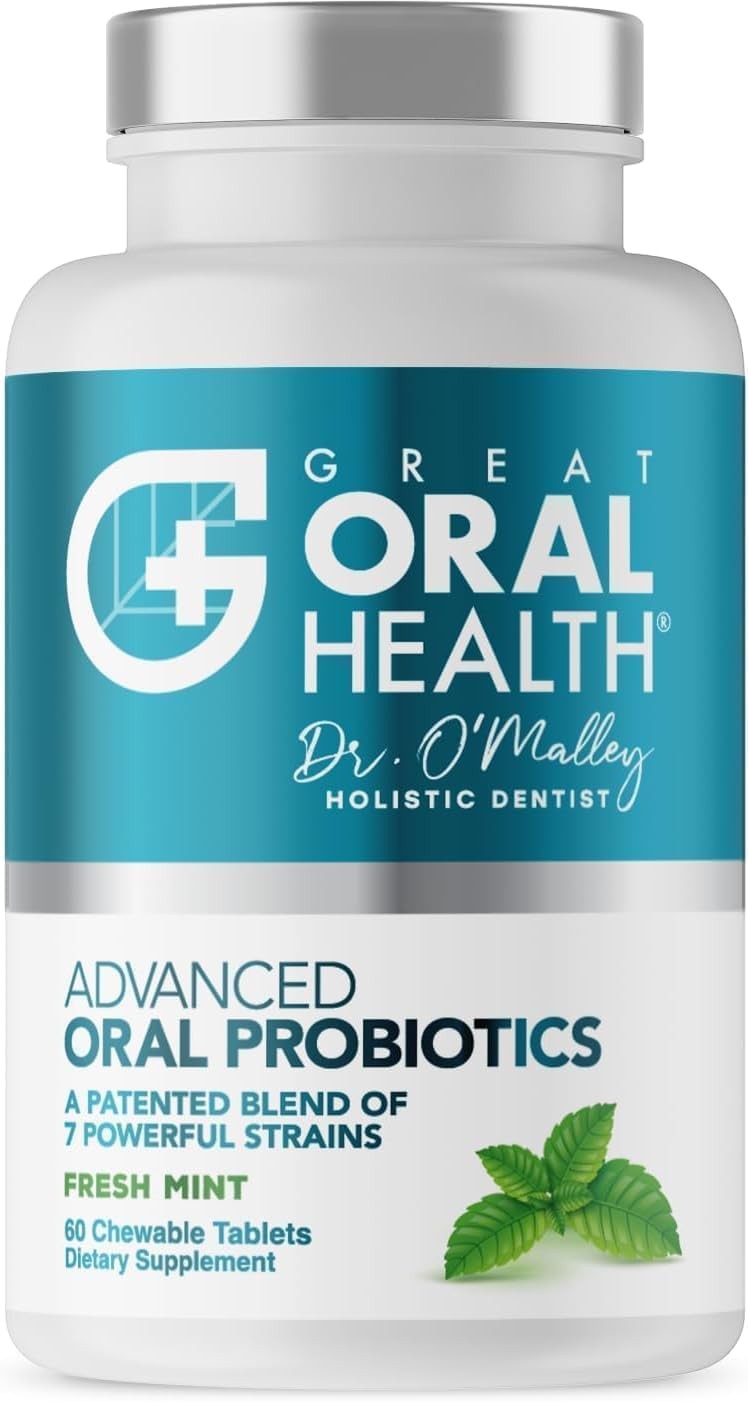 Oral Probiotics for Mouth Bad Breath Treatment for Adults; Dentist Formulated D