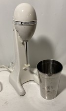 HAMILTON BEACH Classic DrinkMaster Retro Milkshake Maker w/Stainless Mixing Cup