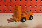 Vintage 1984 Gobots Spoons Forklift Transformer Bandai figure Parts or Repair