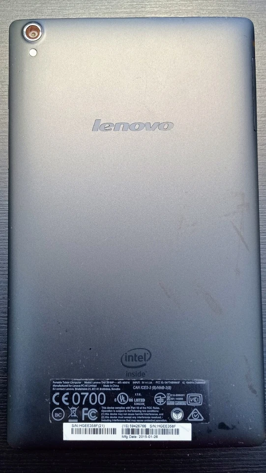 Lenovo Tab S8-50F Wi-Fi 16GB Black Android Tablet - Image 2 of 2