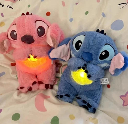 Stitch Plüsch Atmend Mit Licht Und Musik Anti Angst Geschenk Für Alle NEU - Bild 9 von 9