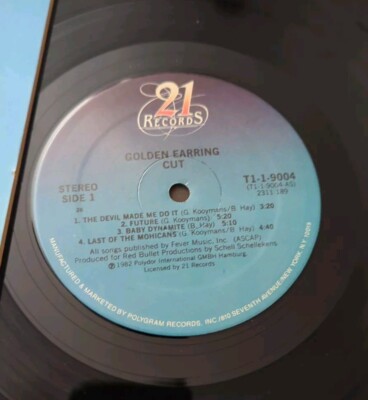 欧LP Golden Earring Cut MOVLP3068 Music On Vinyl /00260 Golden Earring – Cut – Vinyl (26 - Compton Pressing, LP