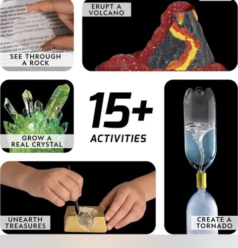 NATIONAL GEOGRAPHIC Earth Science Kit - über 15 wissenschaftliche Experimente & MINT-Aktiv - Bild 7 von 8