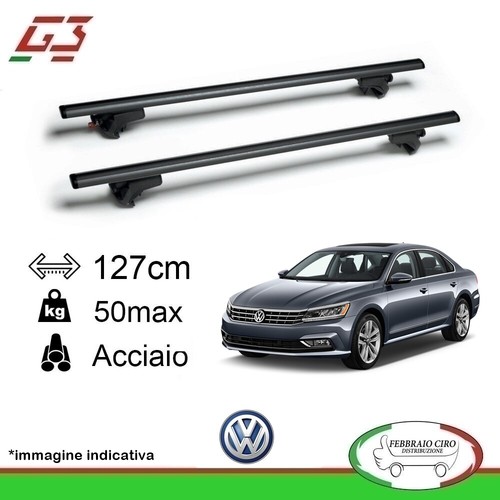G3 Set Barras Techo Portaequipajes Pacífico 127cm VW Passat 2015> - |