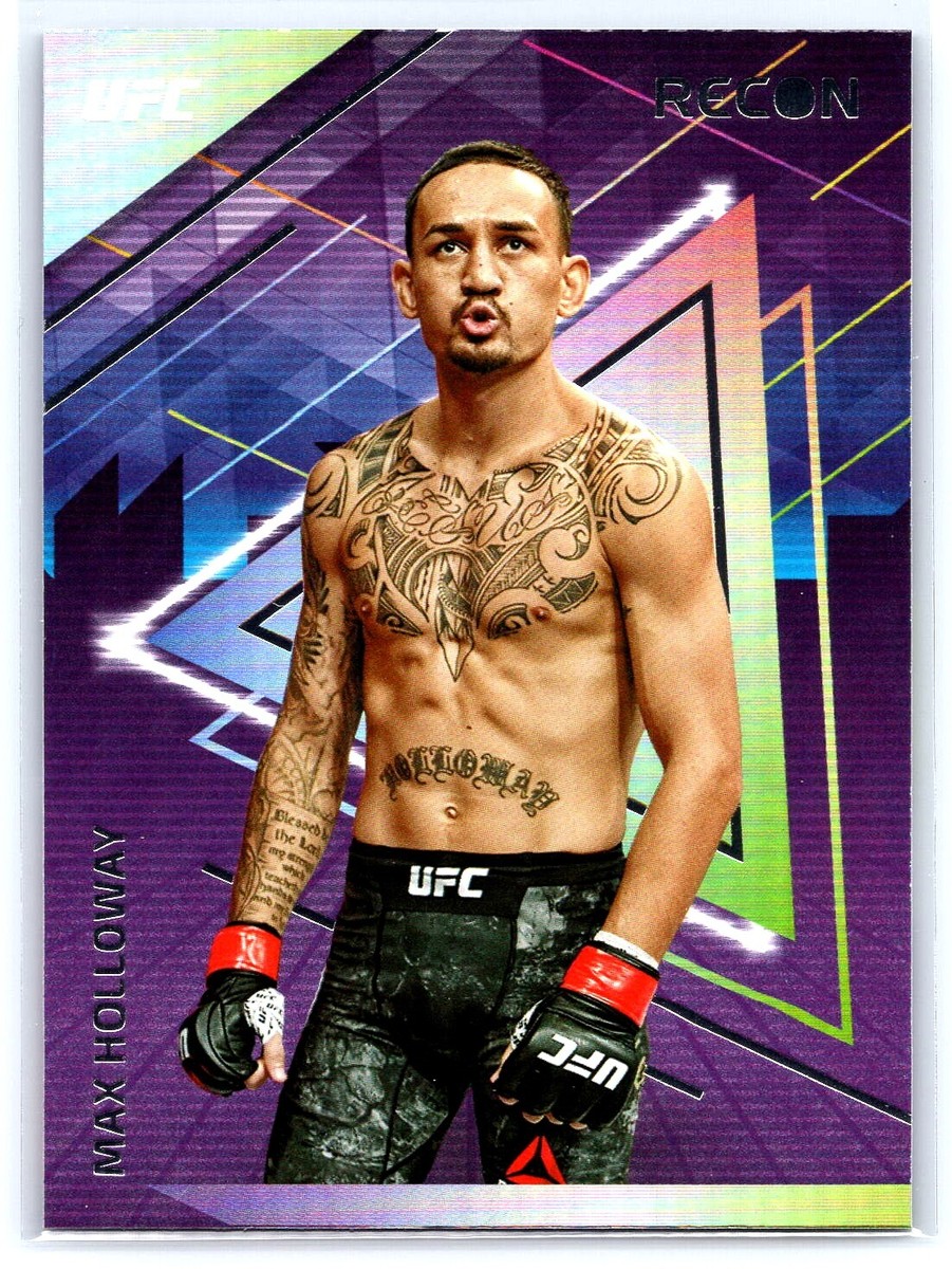 2022 PANINI CHRONICLES UFC RECON BASE #240 MAX HOLLOWAY